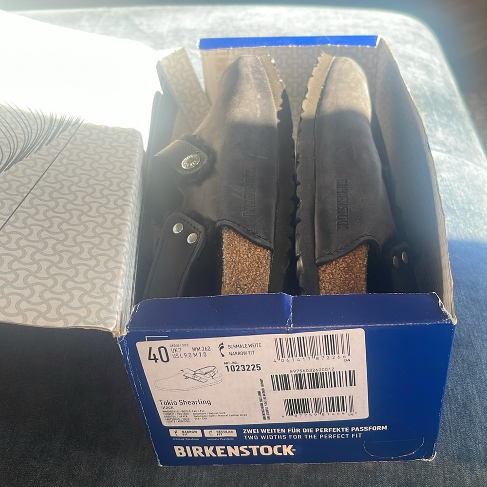 NEW Birkenstock- Tokio Shearling ladies 9-9.5 - Picture 12 of 12
